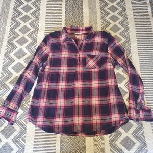 Plaid Button Up Shirt